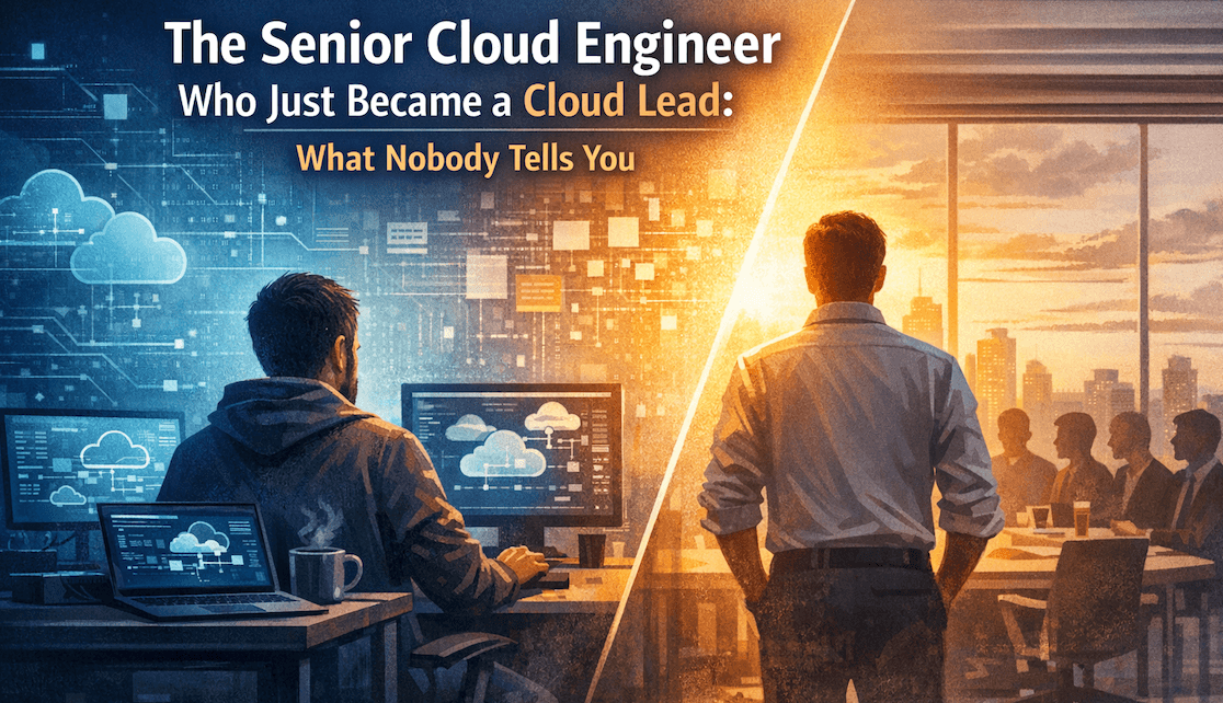 The Senior Cloud Engineer Who Just Became a Cloud Lead: What Nobody Tells You