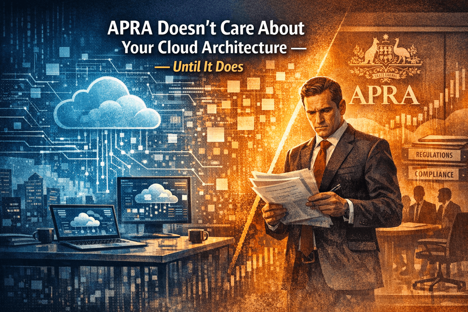 APRA Doesn't Care About Your Cloud Architecture — Until It Does